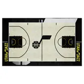 Fan Mats Utah Jazz 6 Ft. X 10 Ft. Plush Area Rug