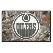 Fan Mats Edmonton Oilers Camo Starter Mat Accent Rug - 19In. X 30In.