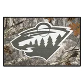 Fan Mats Minnesota Wild Camo Starter Mat Accent Rug - 19In. X 30In.