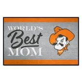 Fan Mats Oklahoma State Cowboys World's Best Mom Starter Mat Accent Rug - 19In. X 30In.