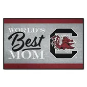 Fan Mats South Carolina Gamecocks World's Best Mom Starter Mat Accent Rug - 19In. X 30In.