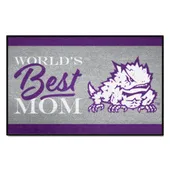 Fan Mats Tcu Horned Frogs World's Best Mom Starter Mat Accent Rug - 19In. X 30In.