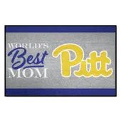 Fan Mats Pitt Panthers World's Best Mom Starter Mat Accent Rug - 19In. X 30In.