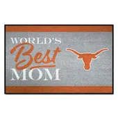 Fan Mats Texas Longhorns World's Best Mom Starter Mat Accent Rug - 19In. X 30In.