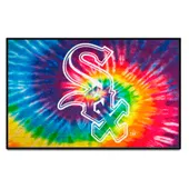 Fan Mats Chicago White Sox Tie Dye Starter Mat Accent Rug - 19In. X 30In.