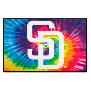 Boise State Broncos Tie Dye Starter Doormat - 19 x 30