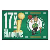 Fan Mats Boston Celtics Dynasty Starter Mat Accent Rug - 19In. X 30In.