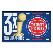 Fan Mats Detroit Pistons Dynasty Starter Mat Accent Rug - 19In. X 30In.