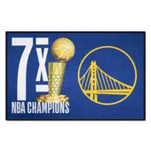 Fan Mats Golden State Warriors Dynasty Starter Mat Accent Rug - 19In. X 30In.