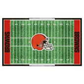 Fan Mats Cleveland Browns 6 Ft. X 10 Ft. Plush Area Rug