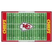 Fan Mats Kansas City Chiefs 6 Ft. X 10 Ft. Plush Area Rug