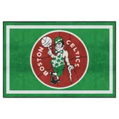 Fan Mats Nba Retro Boston Celtics 5Ft. X 8 Ft. Plush Area Rug