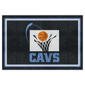 Fan Mats Nba Retro Cleveland Cavaliers 5Ft. X 8 Ft. Plush Area Rug