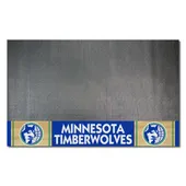 Fan Mats Nba Retro Minnesota Timberwolves Vinyl Grill Mat - 26In. X 42In.