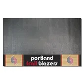 Fan Mats Nba Retro Portland Trail Blazers Vinyl Grill Mat - 26In. X 42In.