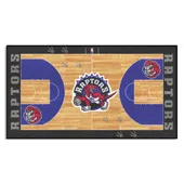 Fan Mats Nba Retro Toronto Raptors Court Runner Rug - 24In. X 44In.