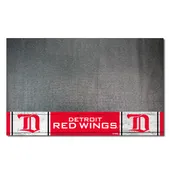 Fan Mats Nhlretro Detroit Red Wings Vinyl Grill Mat - 26In. X 42In.