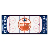 Fan Mats Nhlretro Edmonton Oilers Rink Runner - 30In. X 72In.