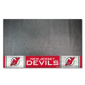 Fan Mats Nhlretro New Jersey Devils Vinyl Grill Mat - 26In. X 42In.