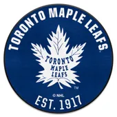 Fan Mats Nhlretro Toronto Maple Leafs Roundel Rug - 27In. Diameter