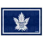 Fan Mats Nhlretro Toronto Maple Leafs 5Ft. X 8 Ft. Plush Area Rug