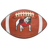 Fan Mats Georgia Bulldogs Football Rug - 20.5In. X 32.5In.