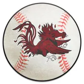 Fan Mats South Carolina Gamecocks Baseball Rug - 27In. Diameter