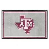 Fan Mats Texas A&M Aggies 4Ft. X 6Ft. Plush Area Rug, Gary