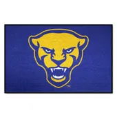 Fan Mats Pitt Panthers Starter Mat Accent Rug, Panther Logo - 19In. X 30In.