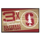 Fan Mats Stanford Cardinal Dynasty Starter Mat Accent Rug Women's Basketball - 19In. X 30In.