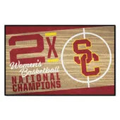 Fan Mats Southern California Trojans Dynasty Starter Mat Accent Rug Women's Basketball - 19In. X 30I