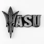 Fan Mats Arizona State Sun Devils Molded Chrome Plastic Emblem