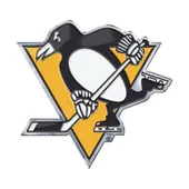 Fan Mats Pittsburgh Penguins Heavy Duty Aluminum Embossed Color Emblem