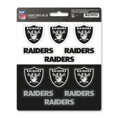 Fan Mats Las Vegas Raiders 12 Count Mini Decal Sticker Pack