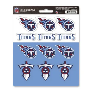 Tennessee Titans Car Flags 6 Count