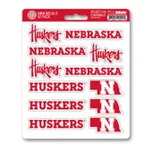 Fan Mats Nebraska Cornhuskers 12 Count Mini Decal Sticker Pack