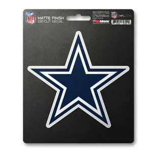 Fanmats Dallas Cowboys 3D Black License Plate