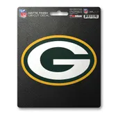 Fan Mats Green Bay Packers Matte Decal Sticker