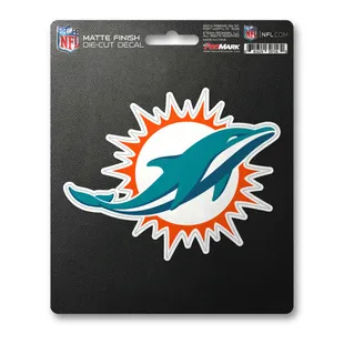 Miami Dolphins 3D Decal Die Cut