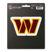 Fan Mats Washington Commanders Commanders Matte Decal Sticker