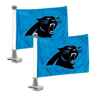 FANMATS Dallas Cowboys Ambassador Car Flags 2-Pack Mini Auto Flags