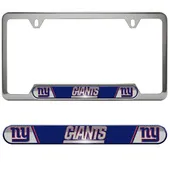 Fan Mats New York Giants Embossed License Plate Frame, 6.25In X 12.25In