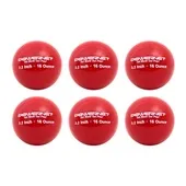 Powernet 3.2" Weighted Hitting Batting Training Balls (6 Pack) 1004L-6