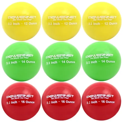 Pack PowerNet Sweet Spot 31 – Batte D'entraînement Et 9 Balles Lestées Progressives (3,2 Oz)