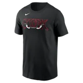 Nike Adult Short Sleeve Cotton Tee St. Johns Red Storm N199