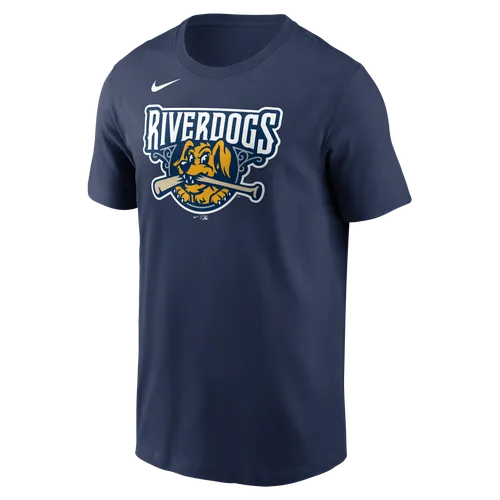 Nike MiLB Adult Short Sleeve Cotton Tee Charleston Riverdogs N199