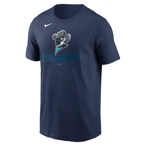 Nike MiLB Adult Short Sleeve Cotton Tee Sugar Land Space Cowboys N199