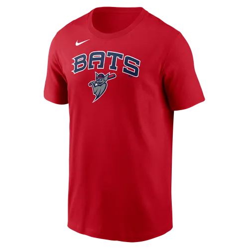 Nike MiLB Adult Short Sleeve Cotton Tee Louisville Bats N199