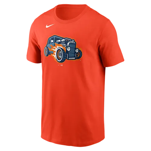 Nike MiLB Adult Short Sleeve Cotton Tee Bowling Green Hot Rods N199