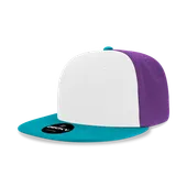 Decky 6 Panel High Profile Structured Acrylic/Polyester Snapback 6020